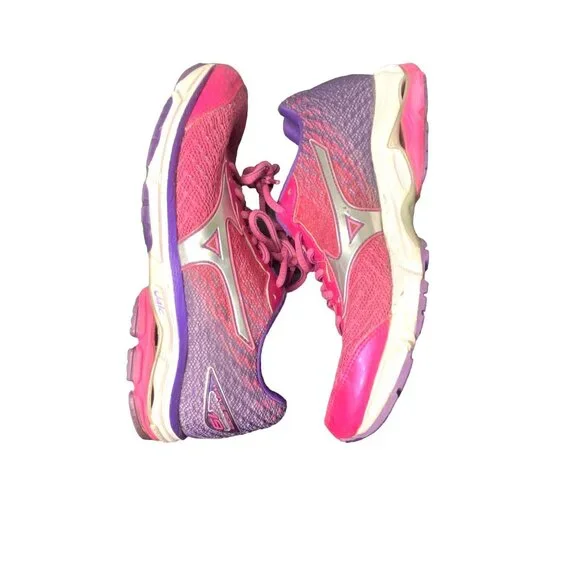 Mizuno Wave Rider 19 Athletic Running Shoes Sneakers Women's Size 8.5 - Picture 6 of 10